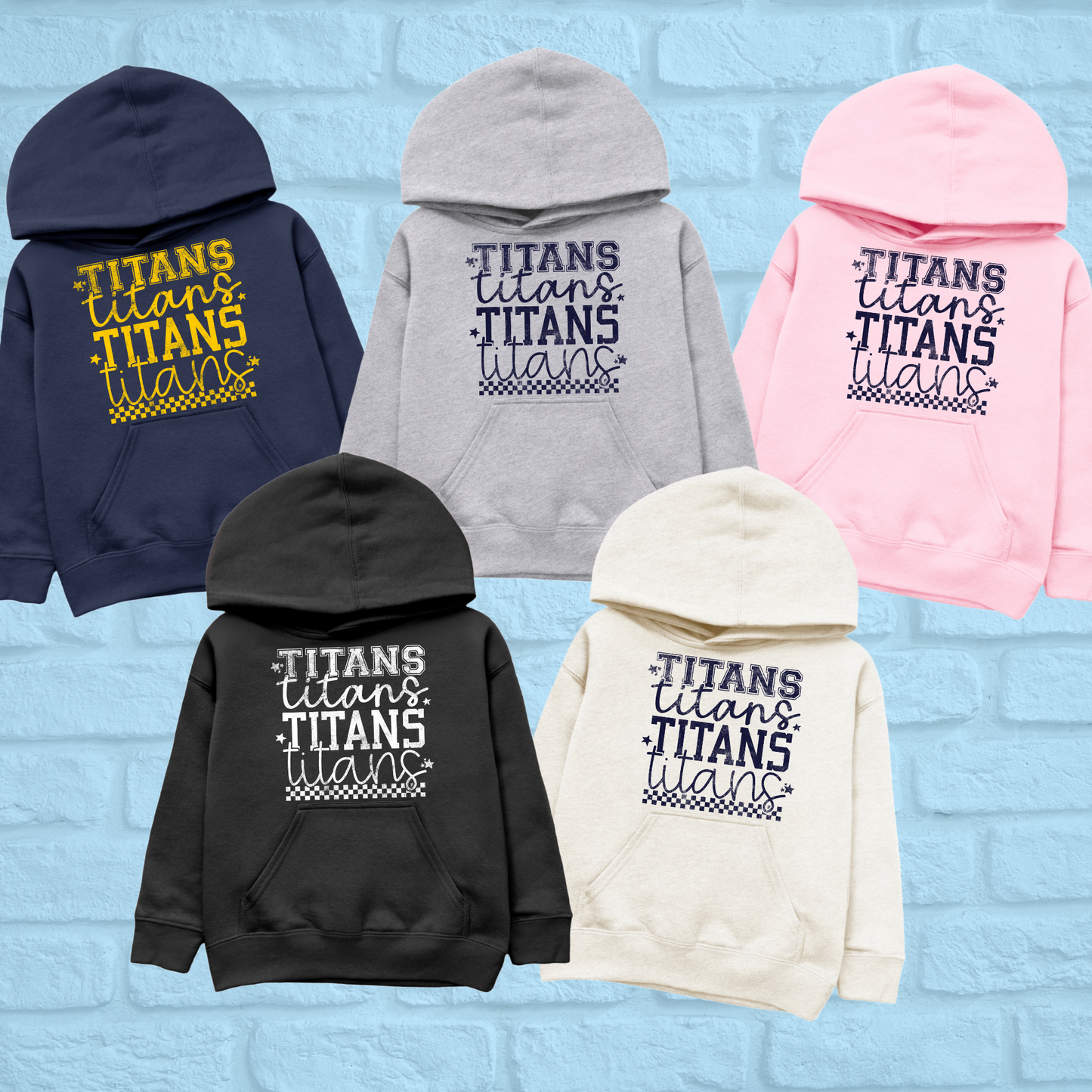 Titans Stack Youth Hoodie