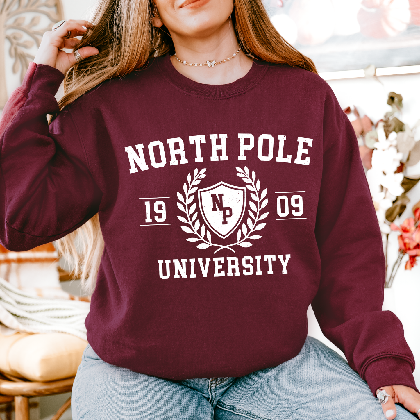 North Pole University - Unisex Crew Neck