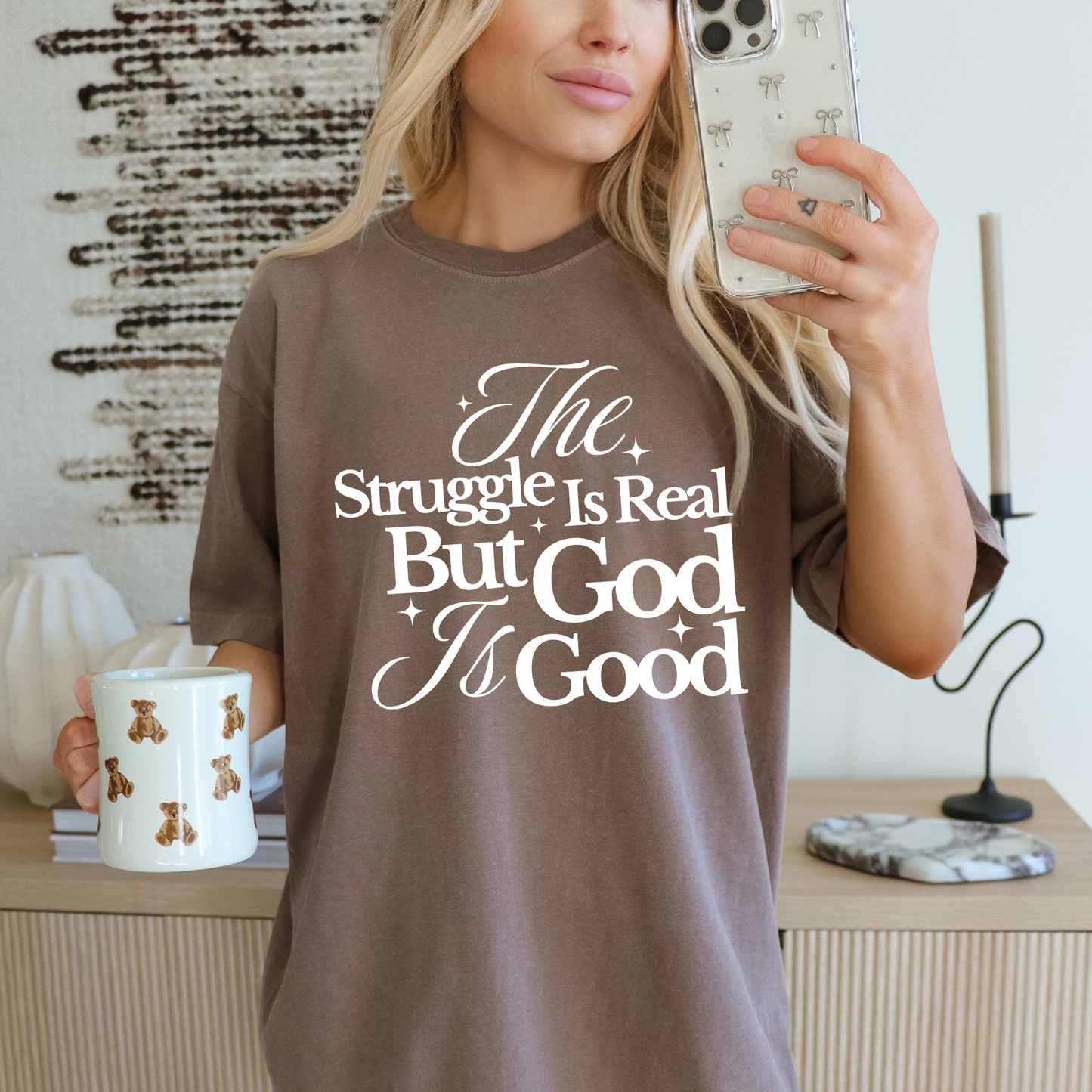 Struggle is Real, God is Good - Unisex Tee