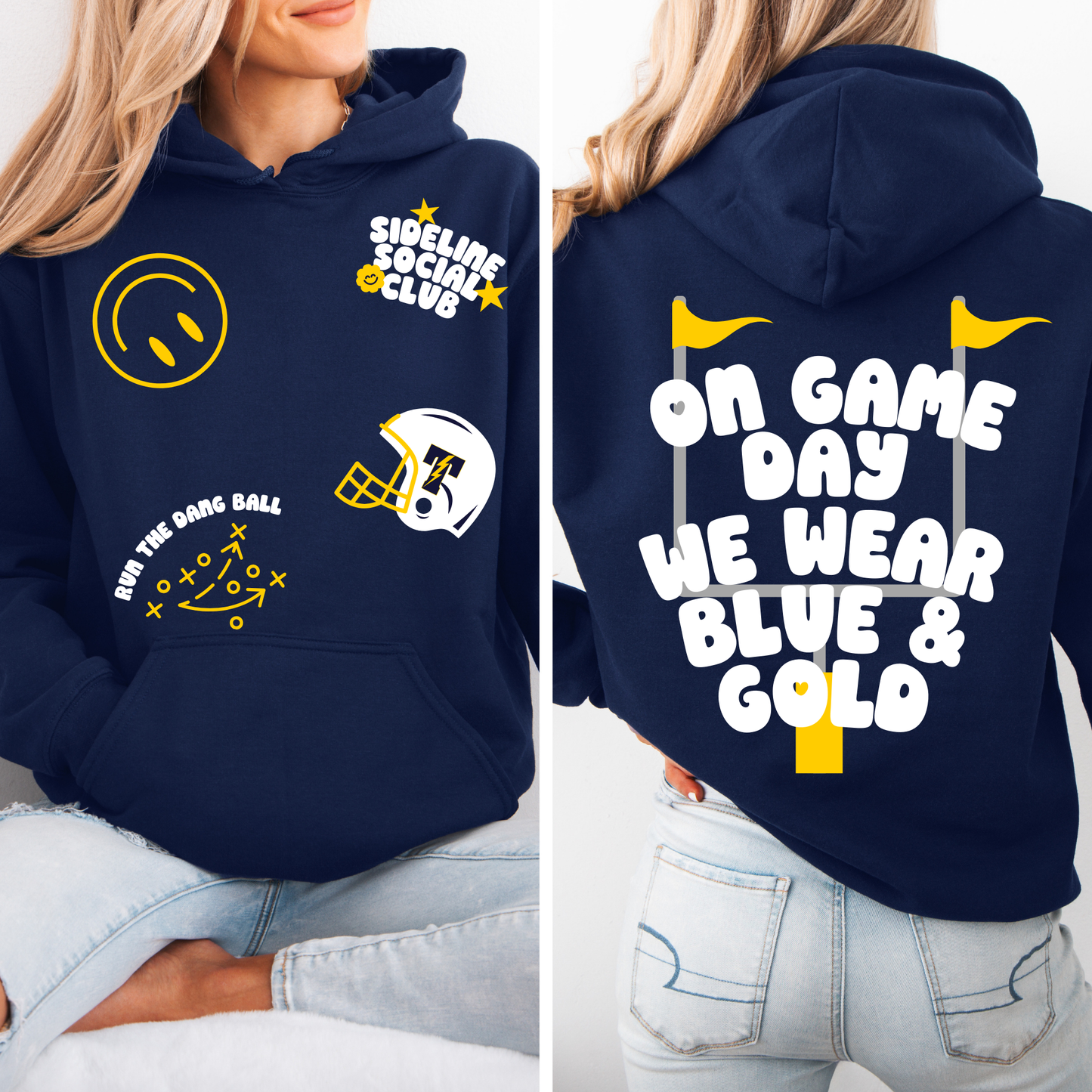 Sideline Social Club Sticker Hoodie