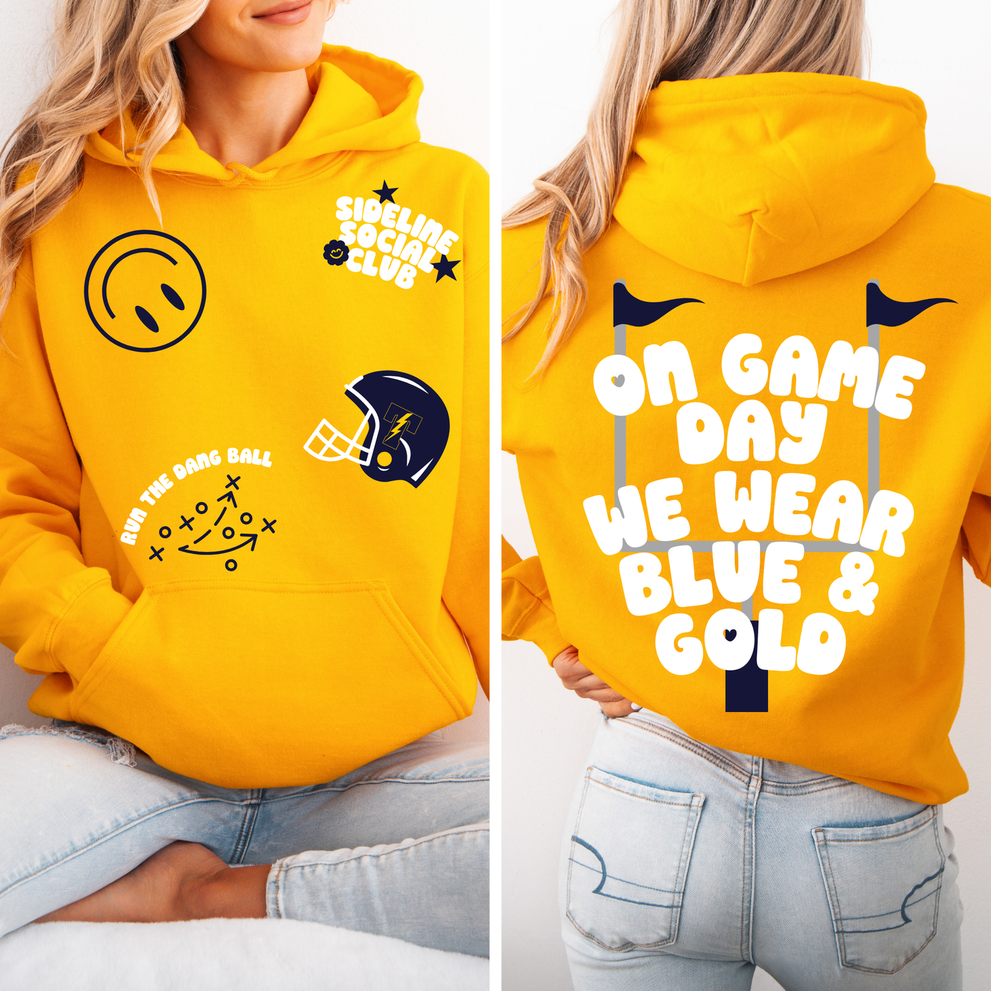 Sideline Social Club Sticker Hoodie