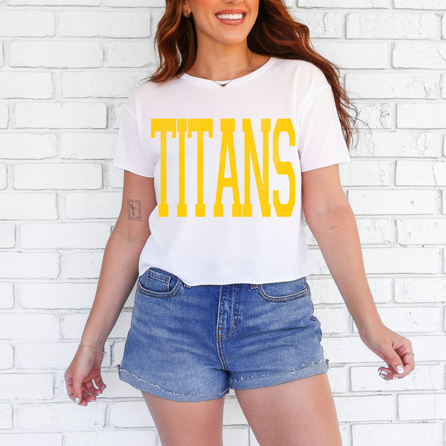 Titans Crop Festival Tee
