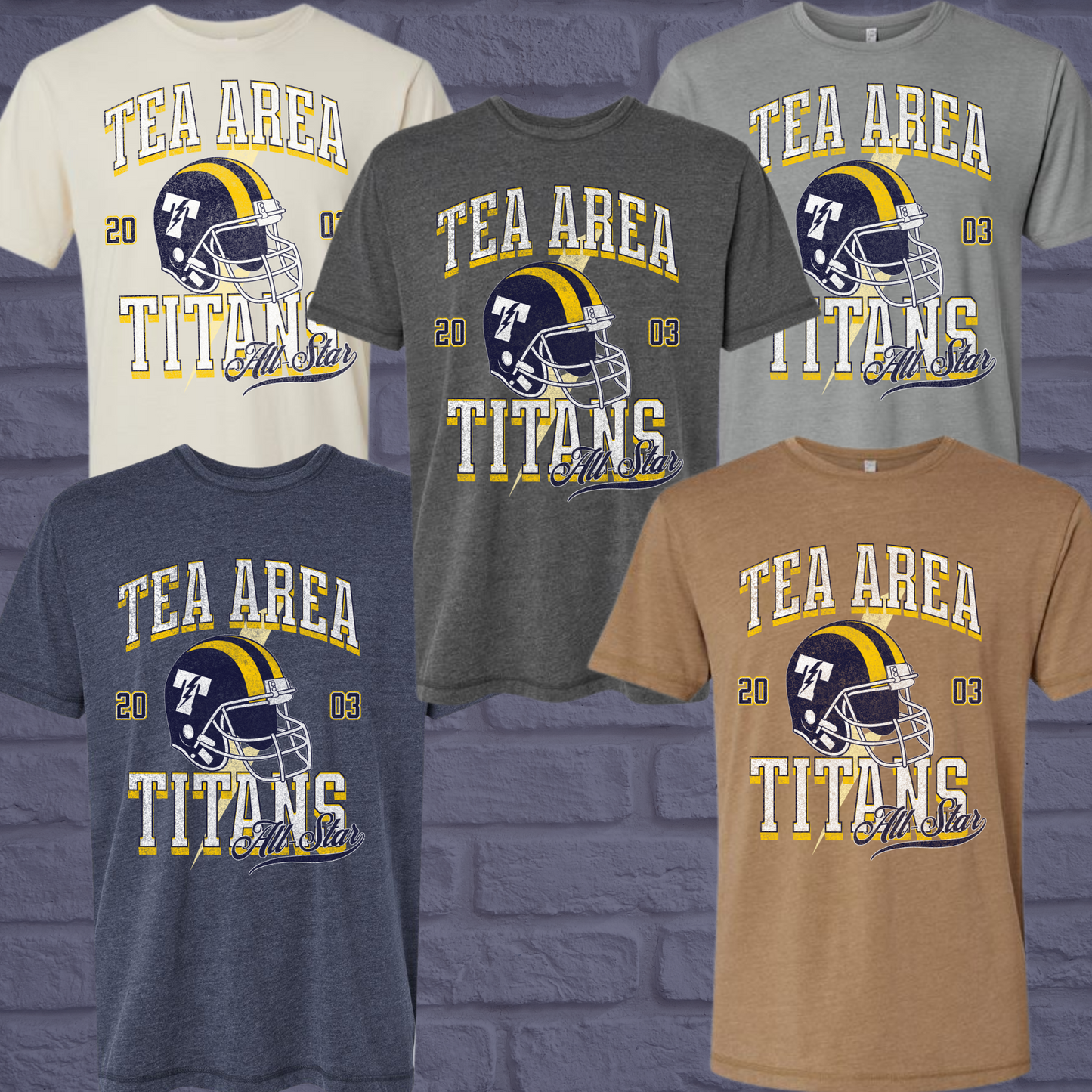 Titans All Stars Vintage Wash Tee