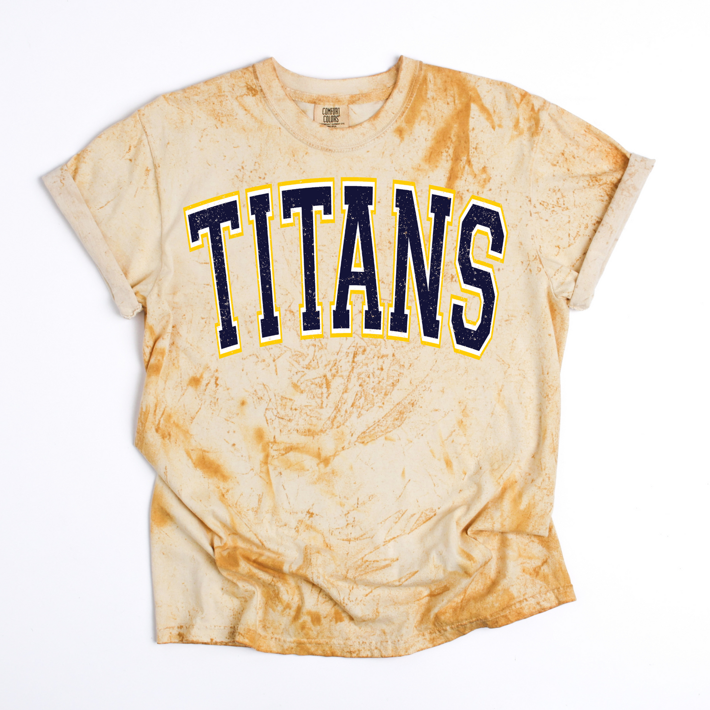 Titans Varsity Colorblast Adult Unisex Tee