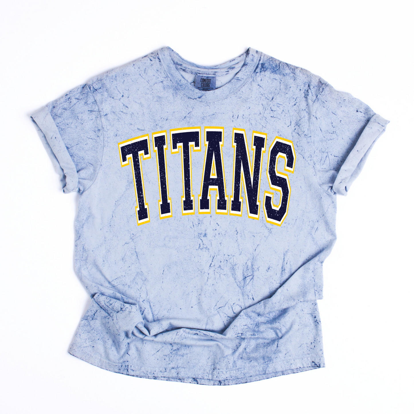 Titans Varsity Colorblast Adult Unisex Tee