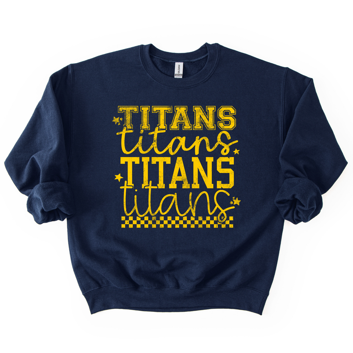 Titans Stack Unisex Crew Neck