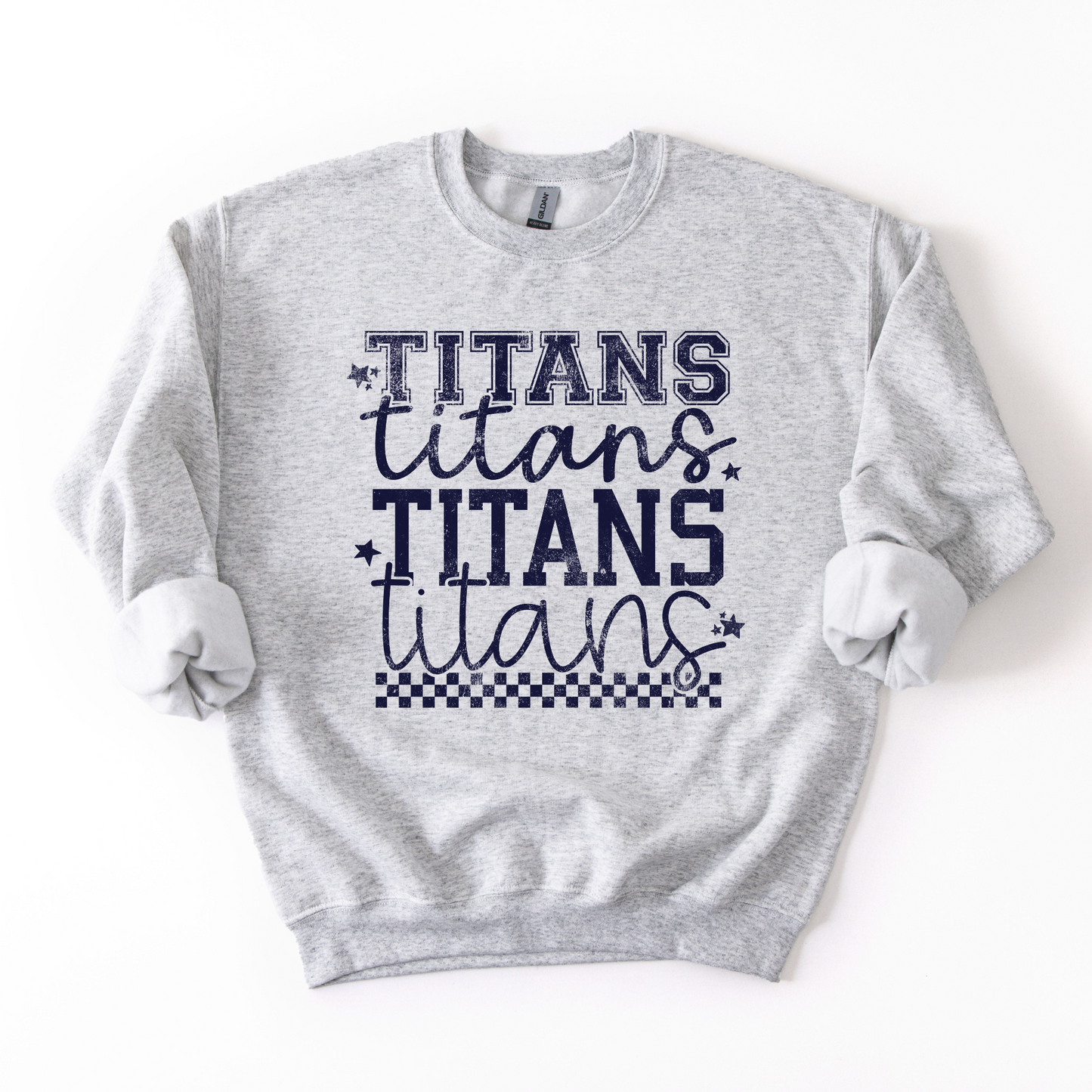 Titans Stack Unisex Crew Neck
