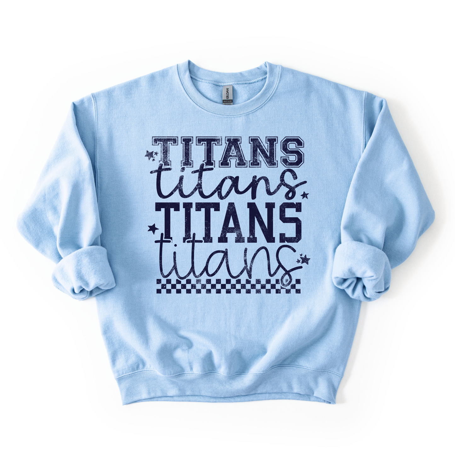 Titans Stack Unisex Crew Neck