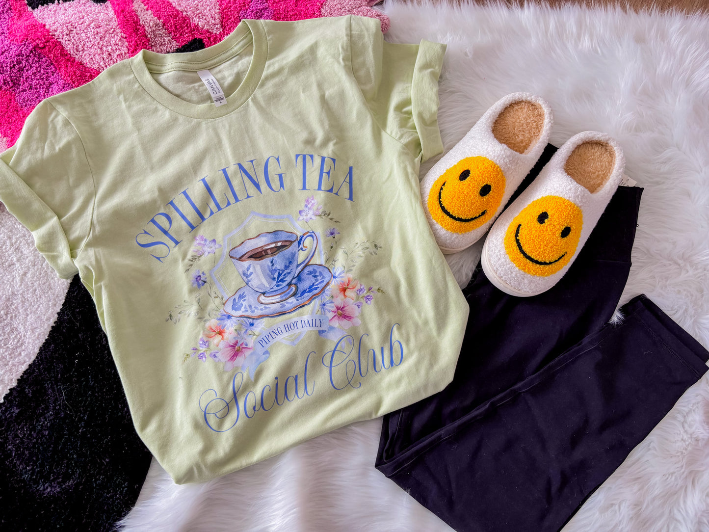 Spilling Tea Social Club - Unisex Tee