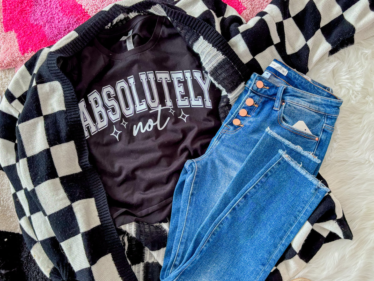 Absolutely Not - Cropped Tee