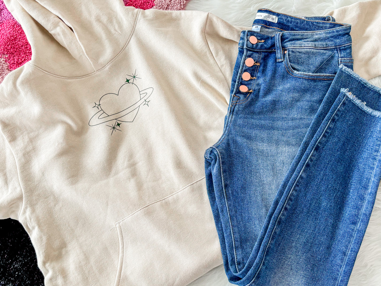 Reminder - Oversized Pigment Washed Hoodie