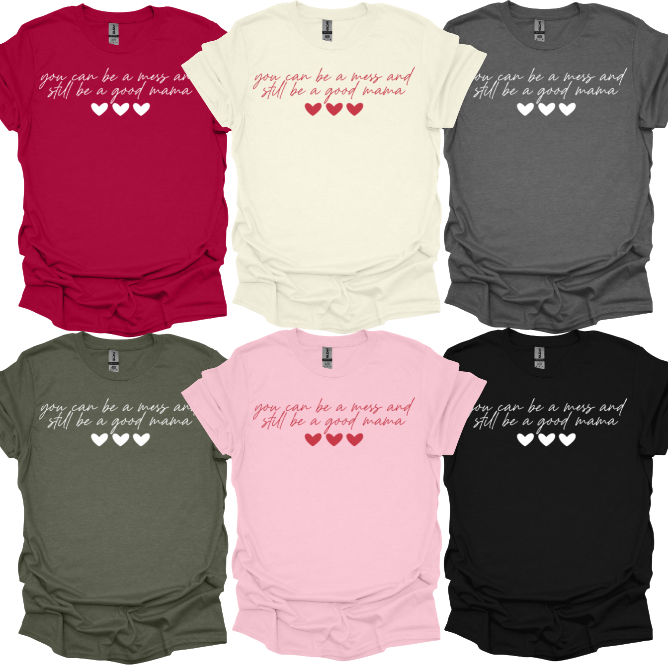 You Can Be a Mess Mama - Softstyle Unisex Tee