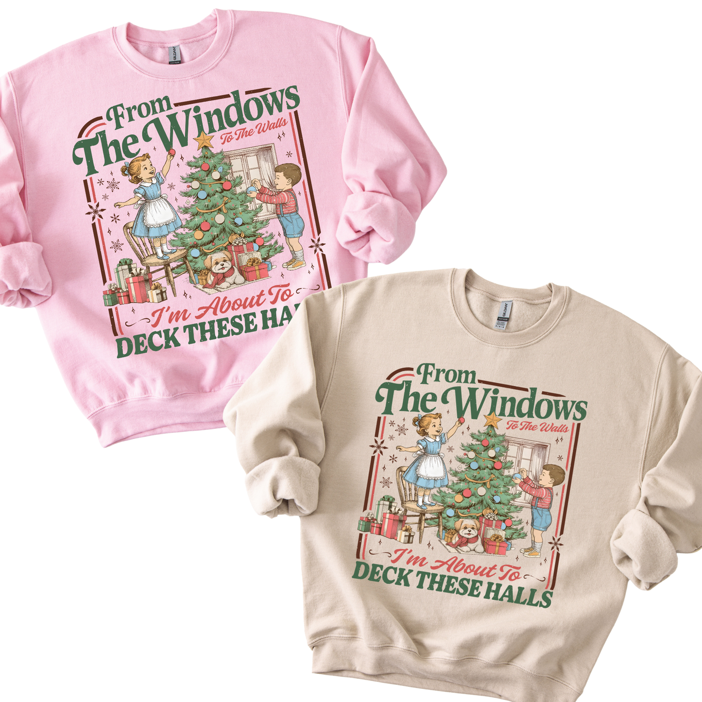 About to Deck These Halls - Unisex Crew Neck