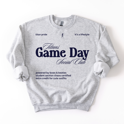 Titans Game Day Social Club Unisex Crewneck