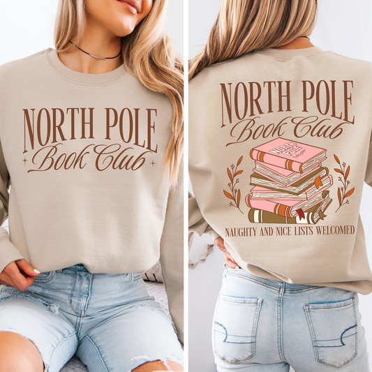 North Pole Book Club - Unisex Crew Neck