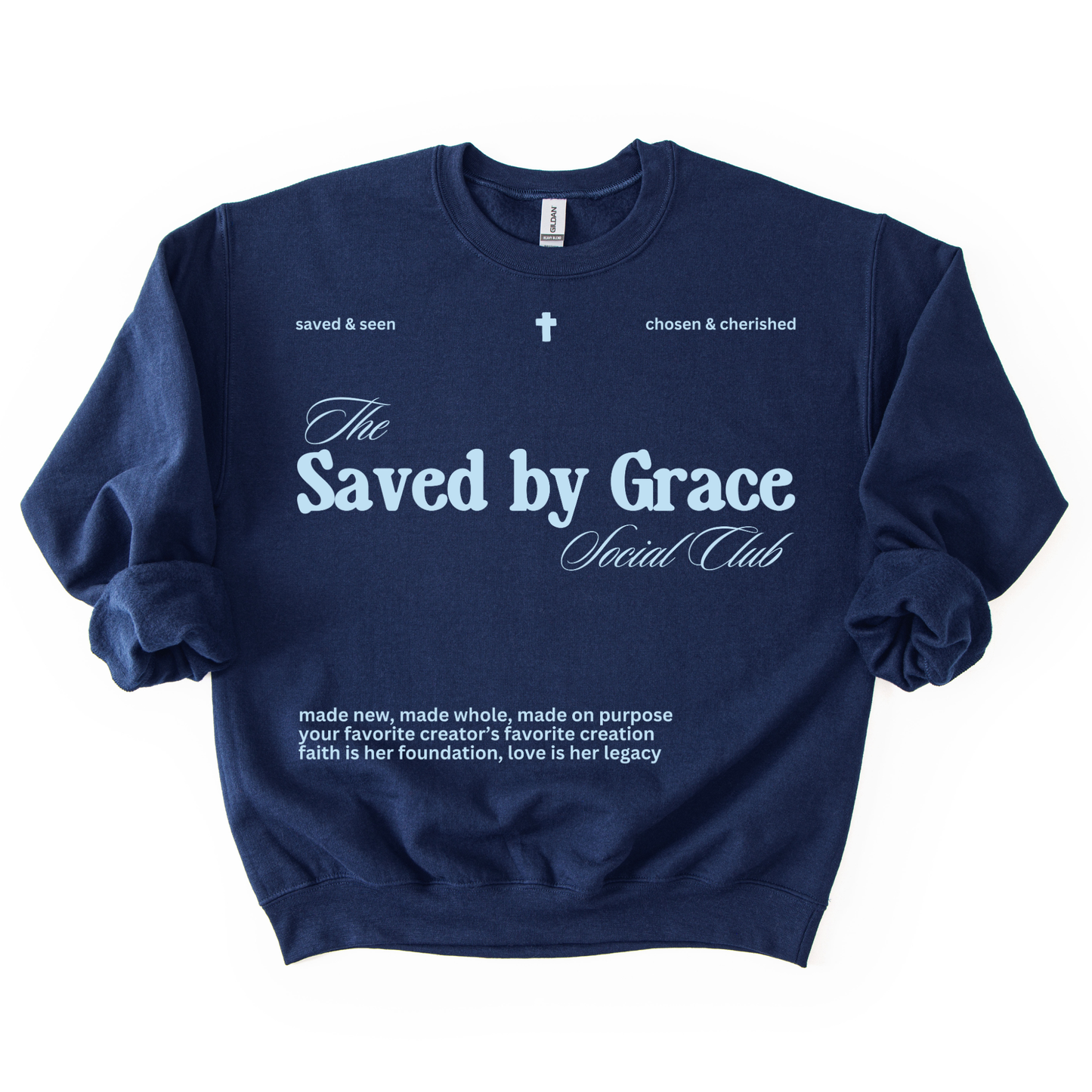 Saved by Grace Social Club - Unisex Crew Neck *PH Exclusive*