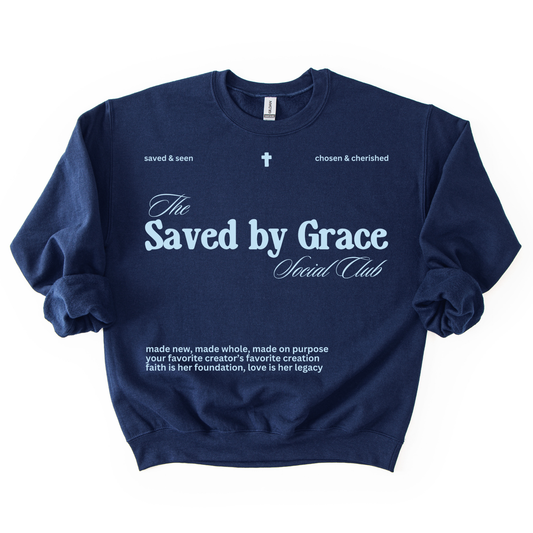 Saved by Grace Social Club - Unisex Crew Neck *PH Exclusive*