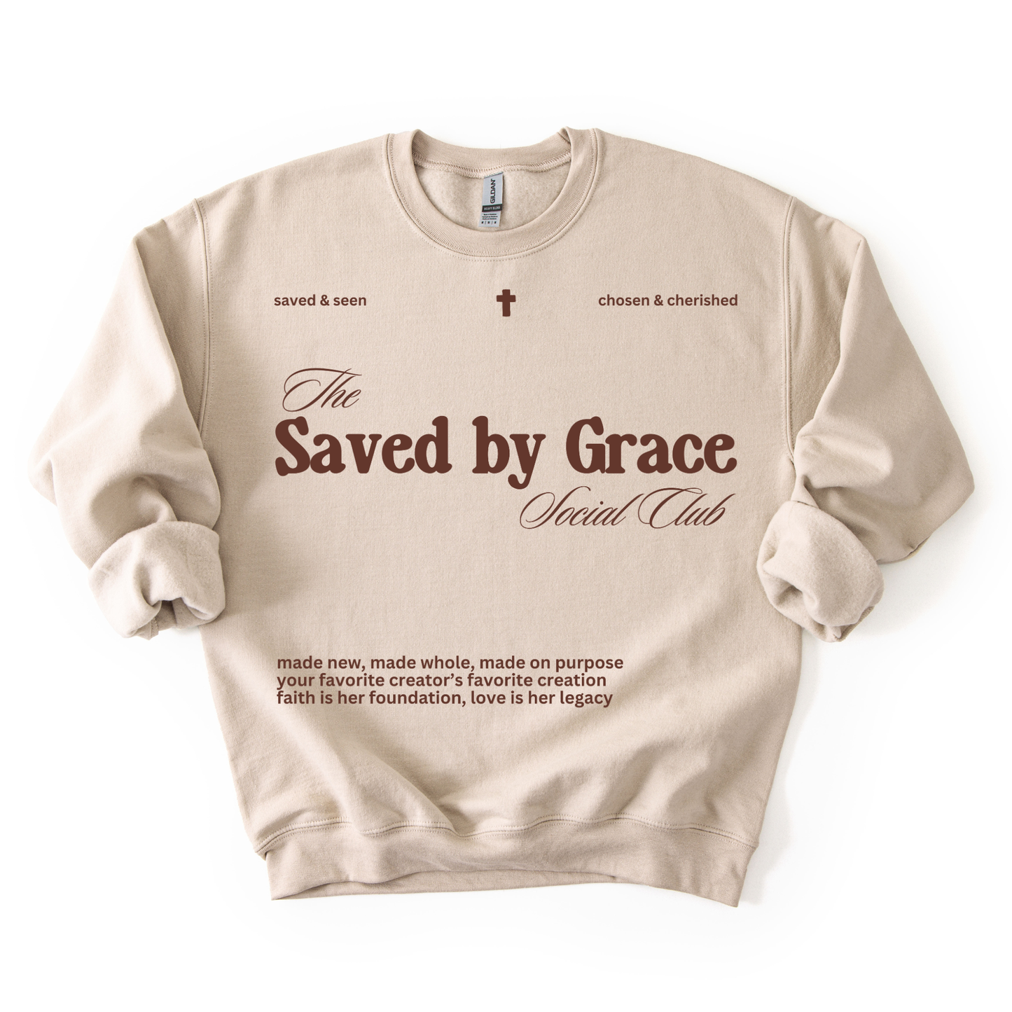 Saved by Grace Social Club - Unisex Crew Neck *PH Exclusive*