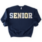Senior Patchwork Unisex Crewneck
