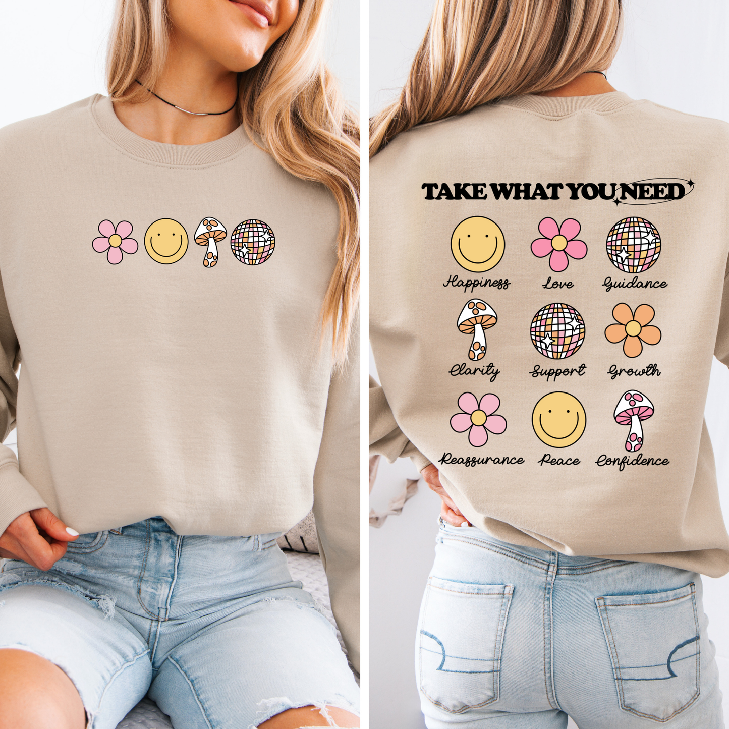 Take What You Need - Unisex Crew Neck