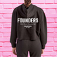 Founders Division Cropped Half-Zip Hoodie