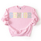 Senior Patchwork Unisex Crewneck