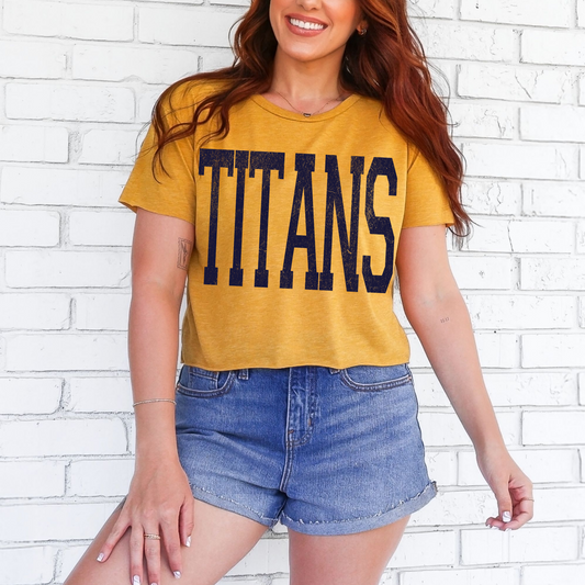 Titans Crop Festival Tee