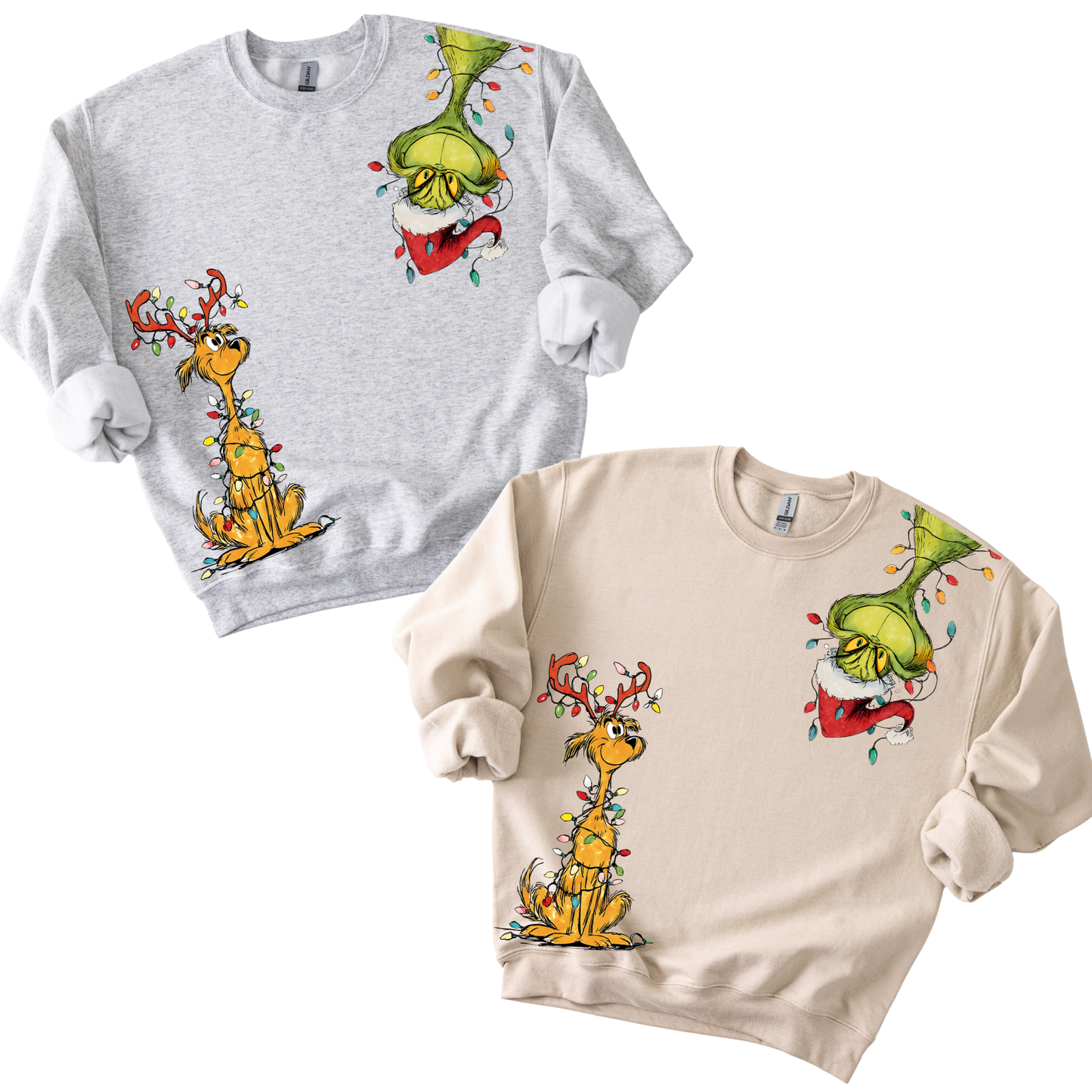 Peek a Boo Green Guy - Unisex Crew Neck