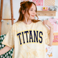 Titans Varsity Colorblast Adult Unisex Tee