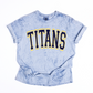 Titans Varsity Colorblast Adult Unisex Tee