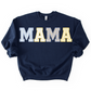 Mama Patchwork Unisex Crewneck