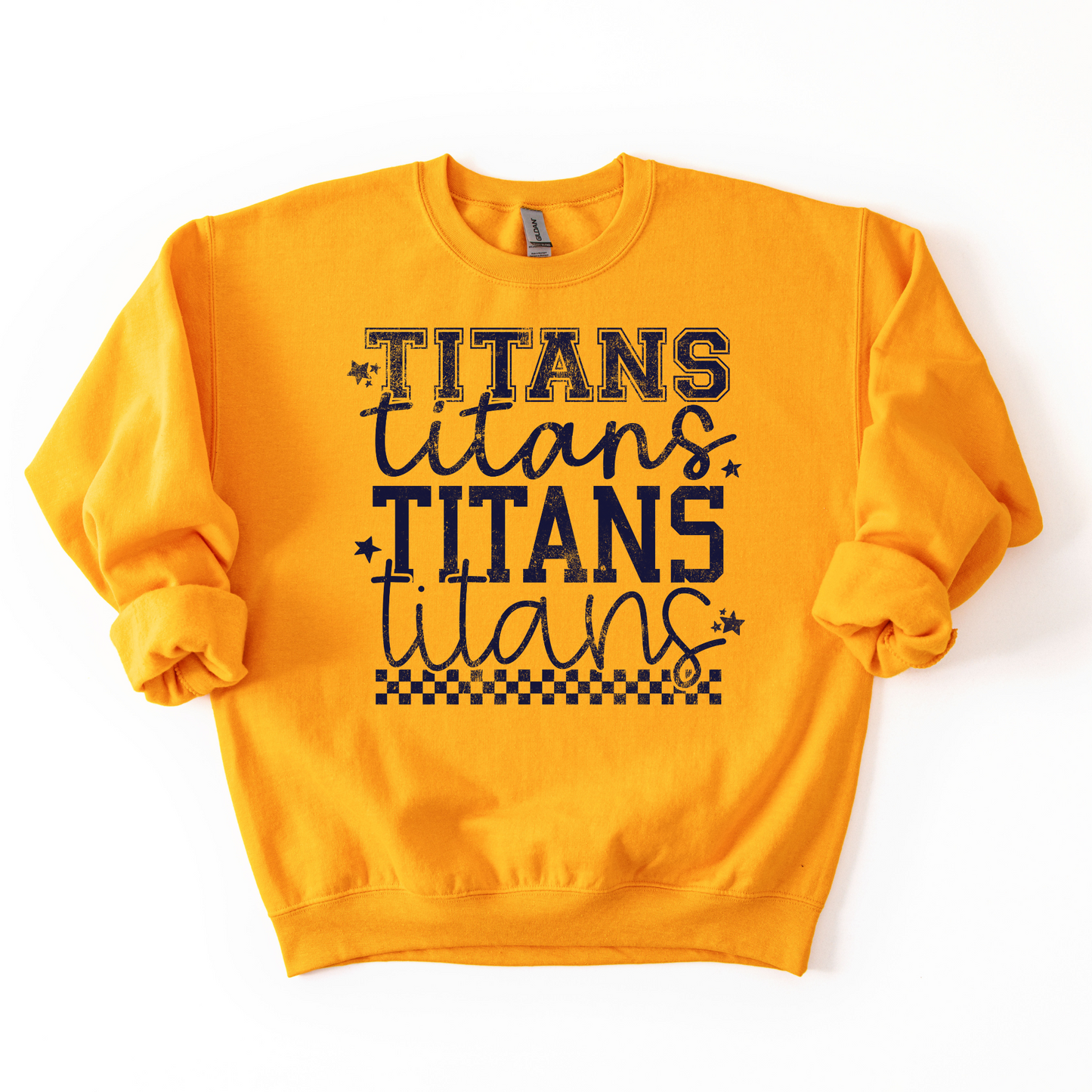 Titans Stack Unisex Crew Neck