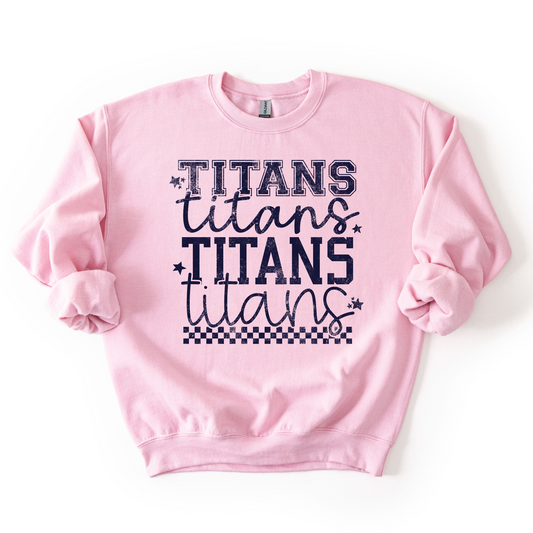 Titans Stack Unisex Crew Neck