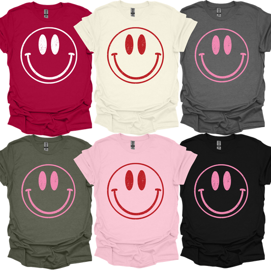 Holiday Happy Face - Softstyle Unisex Tee