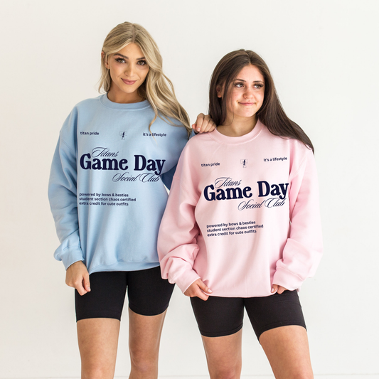 Titans Game Day Social Club Unisex Crewneck