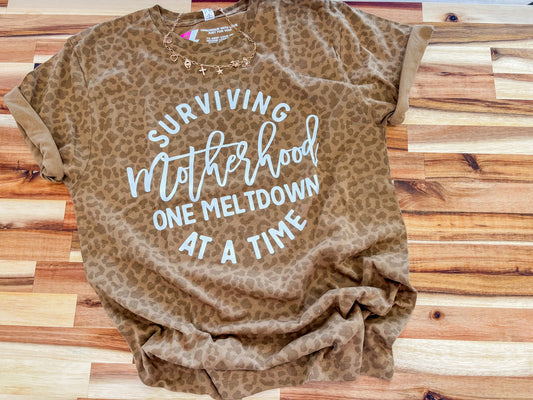Surviving Motherhood - Printed Unisex Tee