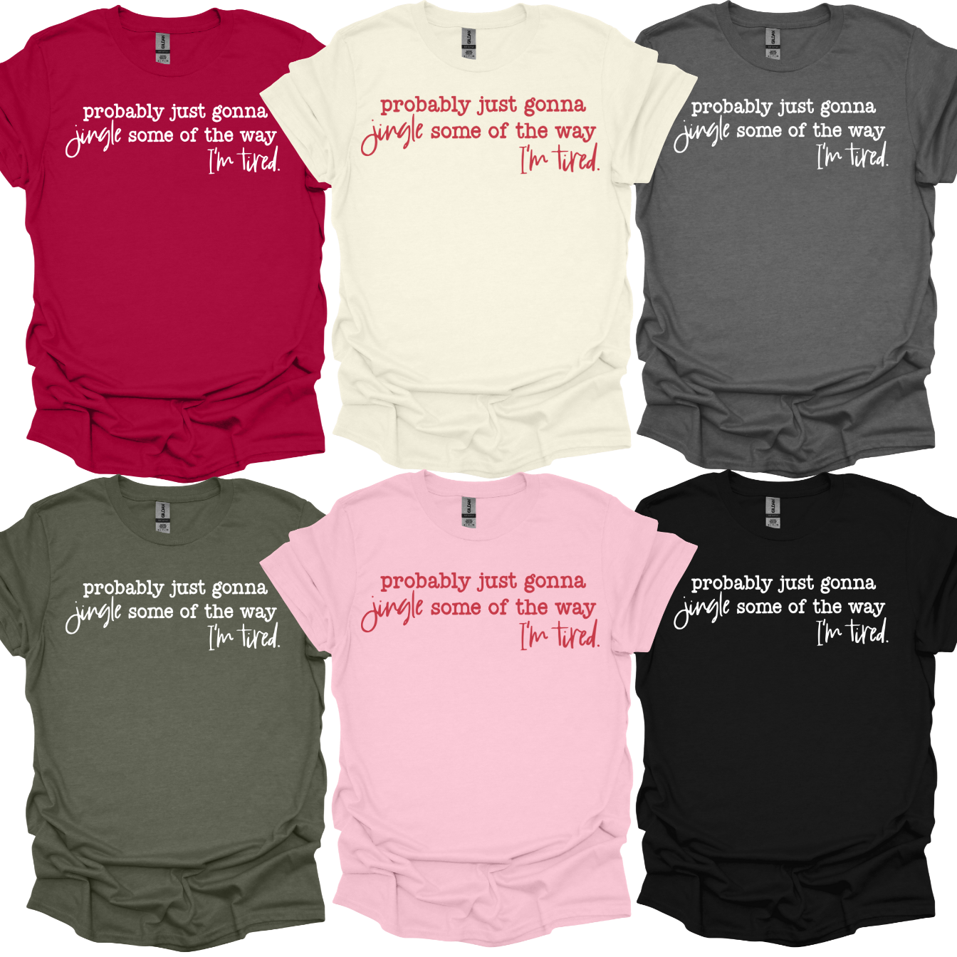 Jingle Some of the Way - Softstyle Unisex Tee