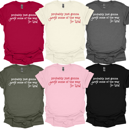 Jingle Some of the Way - Softstyle Unisex Tee