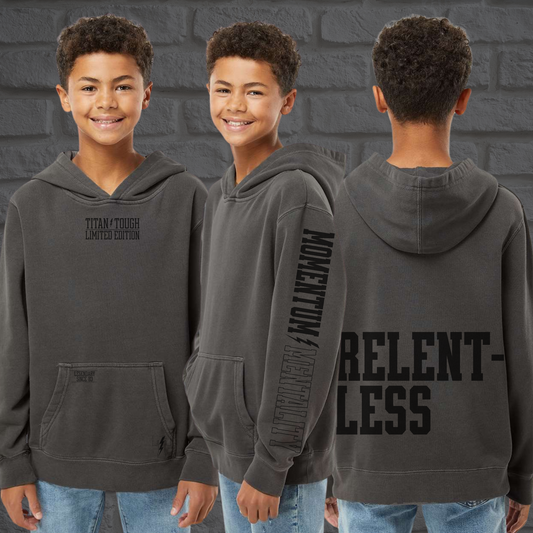 Relentless Youth Pigment Washed Hoodie