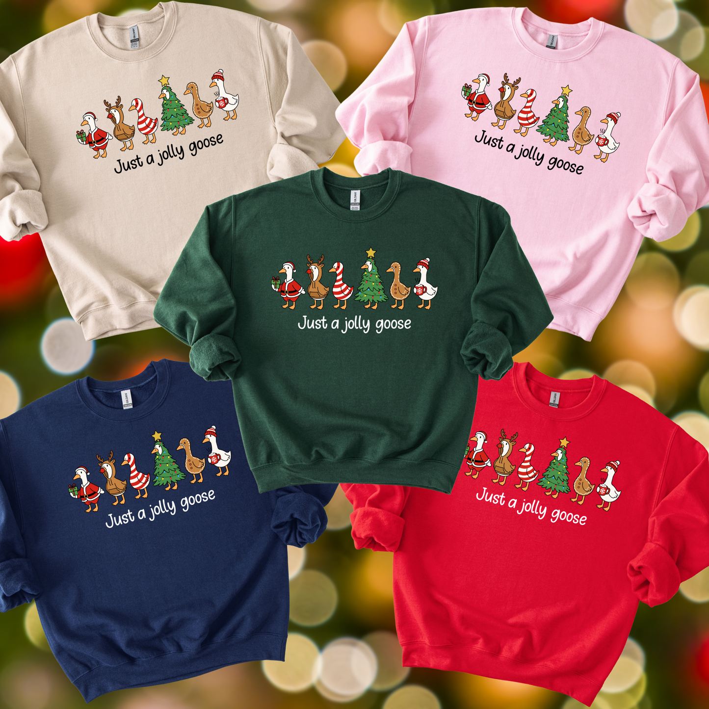 Just a Jolly Goose - Unisex Crew Neck