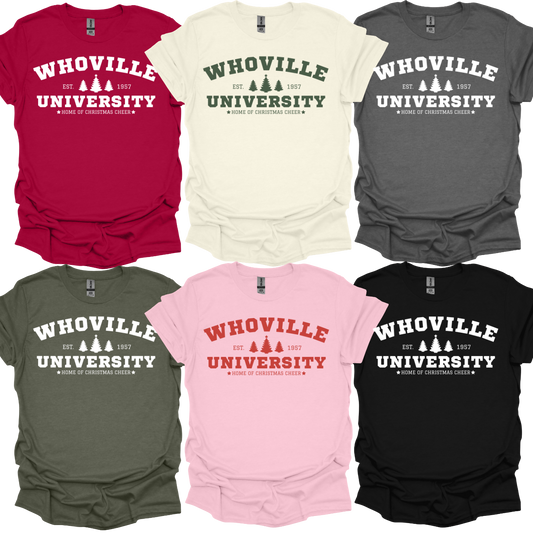 Whoville University - Softstyle Unisex Tee