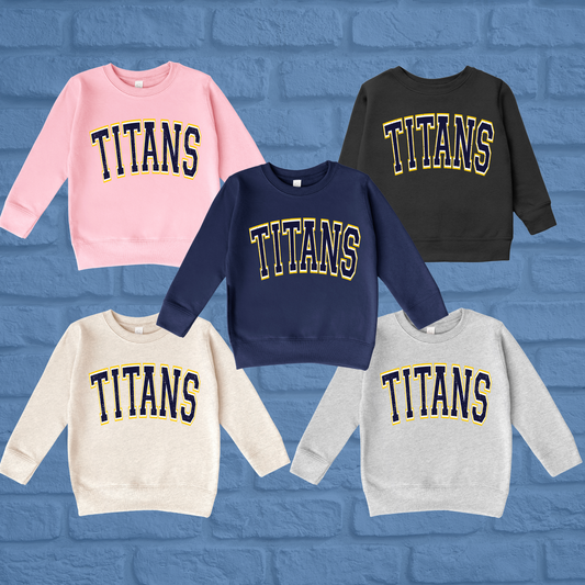 Titans Varsity Crew Neck - Youth