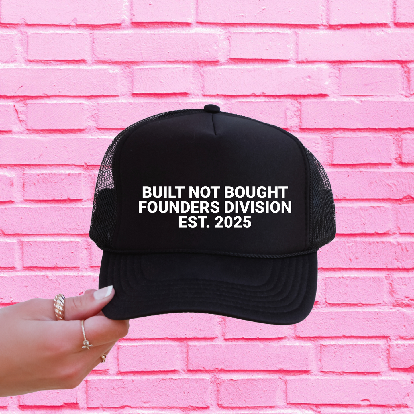 Founders Division Trucker Hat – Built Not Bought