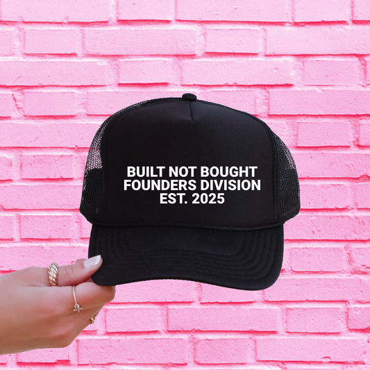 Founders Division Trucker Hat – Built Not Bought